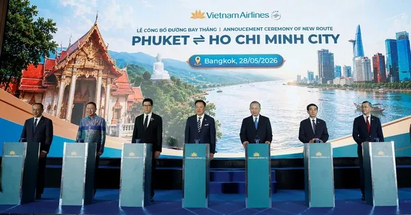 Từ đường bay TPHCM – Phuket: Chiến lược mở rộng mạng bay ASEAN của Vietnam Airlines và hàm ý dòng tiền du lịch - hàng không