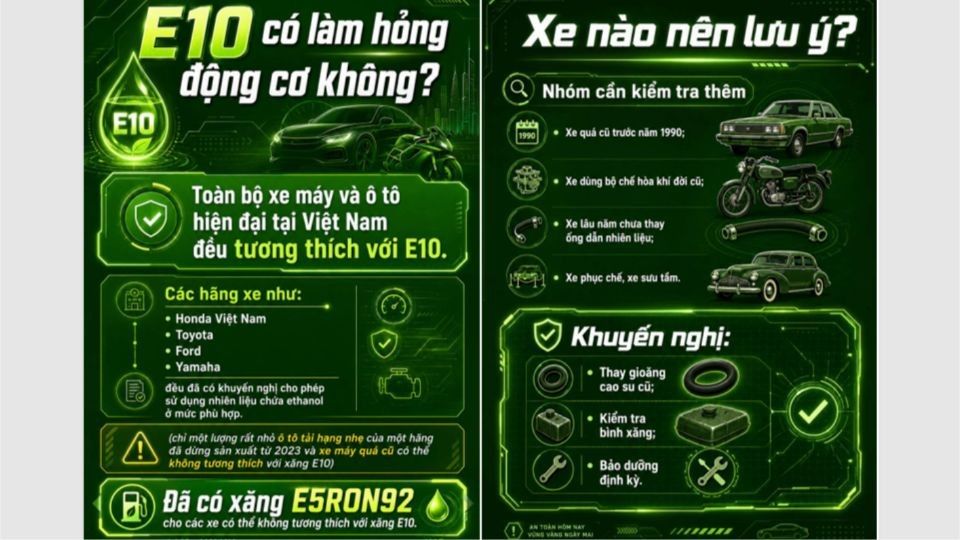 Từ câu chuyện hiểu lầm xăng E10 nhìn về tác động chính sách năng lượng đến thị trường nhiên liệu Việt Nam