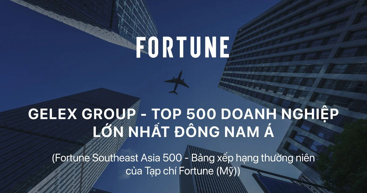 GELEX thăng hạng Fortune Southeast Asia 500: Từ vị thế doanh nghiệp nhìn về dòng vốn đầu tư hạ tầng