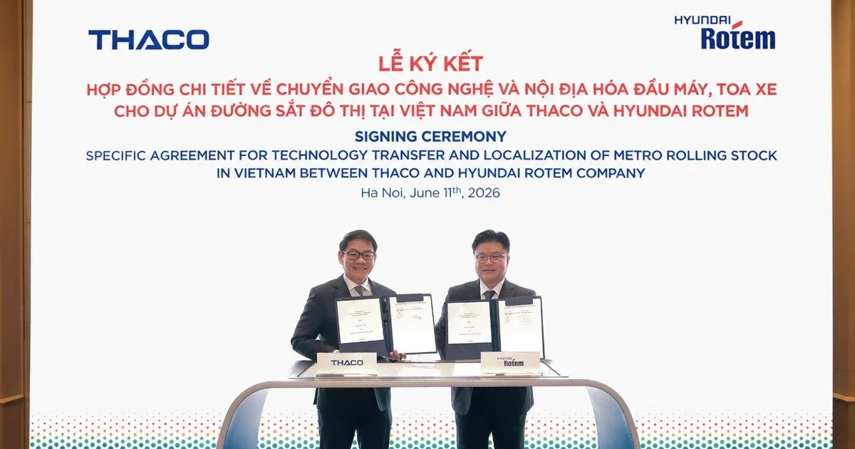 THACO làm chủ công nghệ đầu máy toa xe: Bước ngoặt chiến lược trong chuỗi cung ứng đường sắt Việt Nam