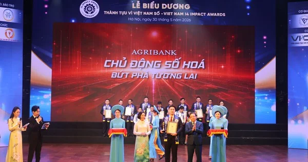 Agribank và tín hiệu số hóa tín dụng: Từ hai giải pháp đoạt giải I4 Impact Awards 2026 đến tác động dòng tiền ngành ngân hàng