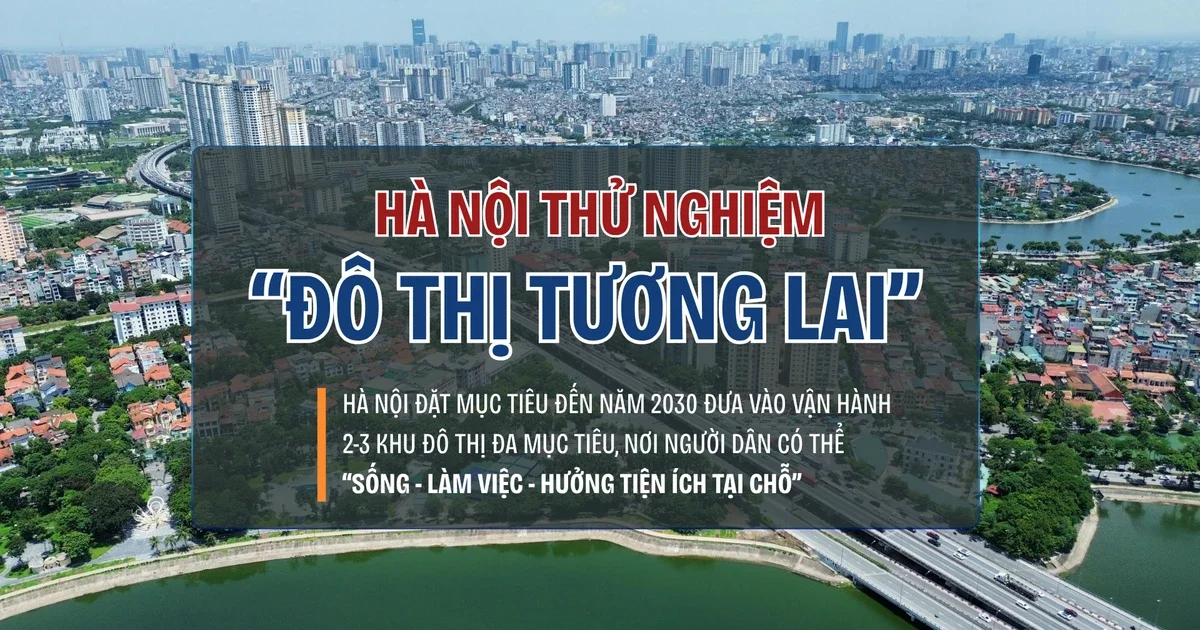 Từ đề án khu đô thị đa mục tiêu của Hà Nội: Tái cấu trúc không gian và áp lực thanh khoản bất động sản đến 2030