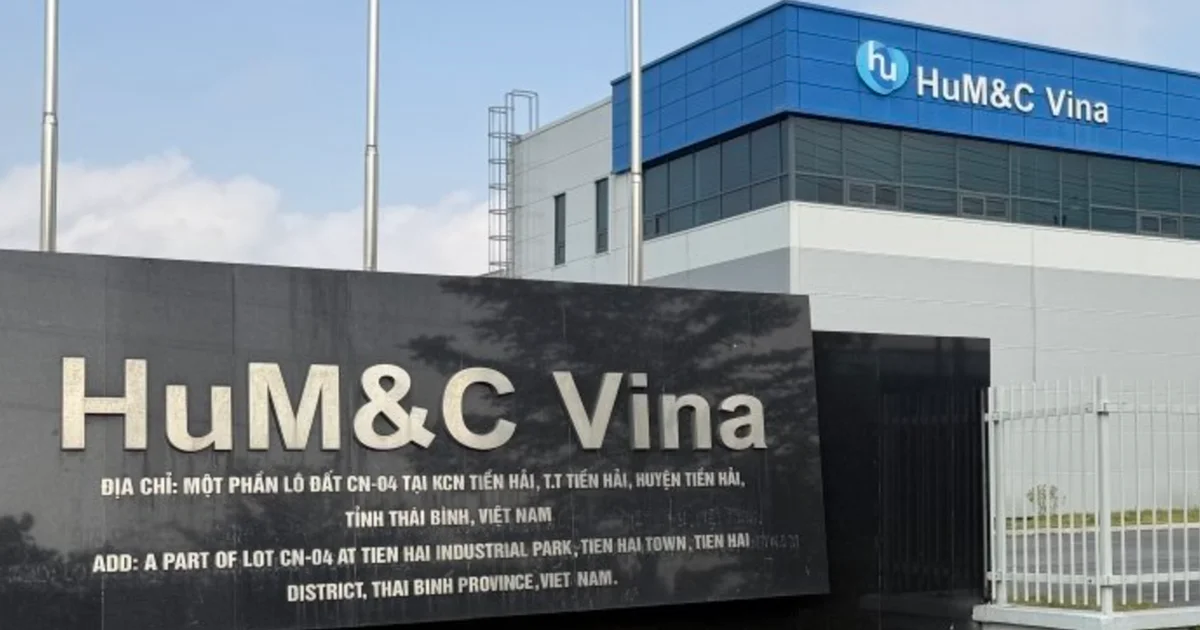 Nhà máy HuM&C Vina tại Hưng Yên: Động lực giúp doanh thu quý 1-2026 đạt mức cao nhất lịch sử, lợi nhuận ròng tăng 200%