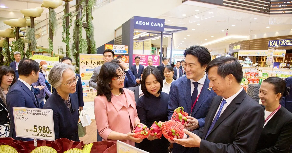 Số lượng SKU nông sản Việt vào AEON Nhật Bản tăng gấp đôi: Tín hiệu mở rộng kênh phân phối