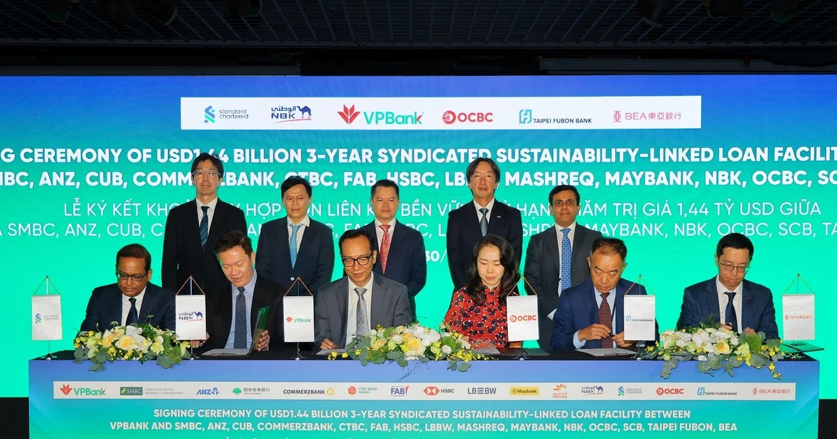 VPBank huy động 1,44 tỷ USD từ 15 định chế quốc tế: Tín hiệu dòng vốn ngoại và chiến lược tài chính bền vững