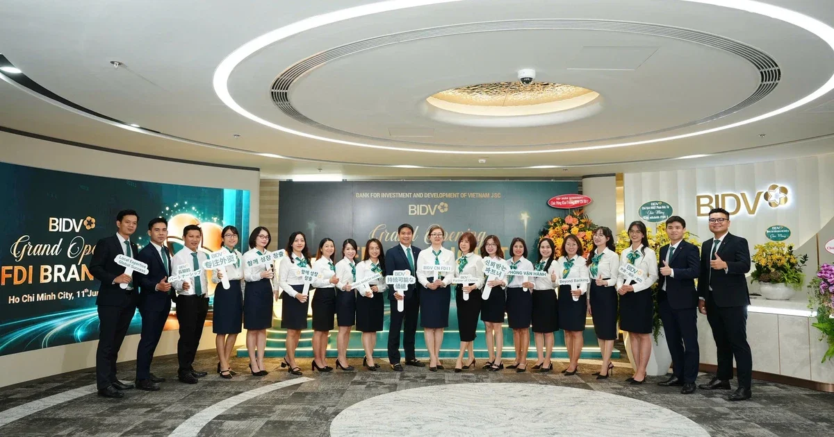 BIDV ra mắt chi nhánh FDI I: Chiến lược chuyên môn hóa dịch vụ ngân hàng trong bối cảnh dòng vốn ngoại gia tăng