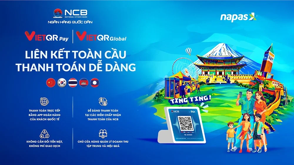 NCB chuyển đổi số ngành du lịch: Giải pháp thanh toán xuyên biên giới và hệ sinh thái du lịch số