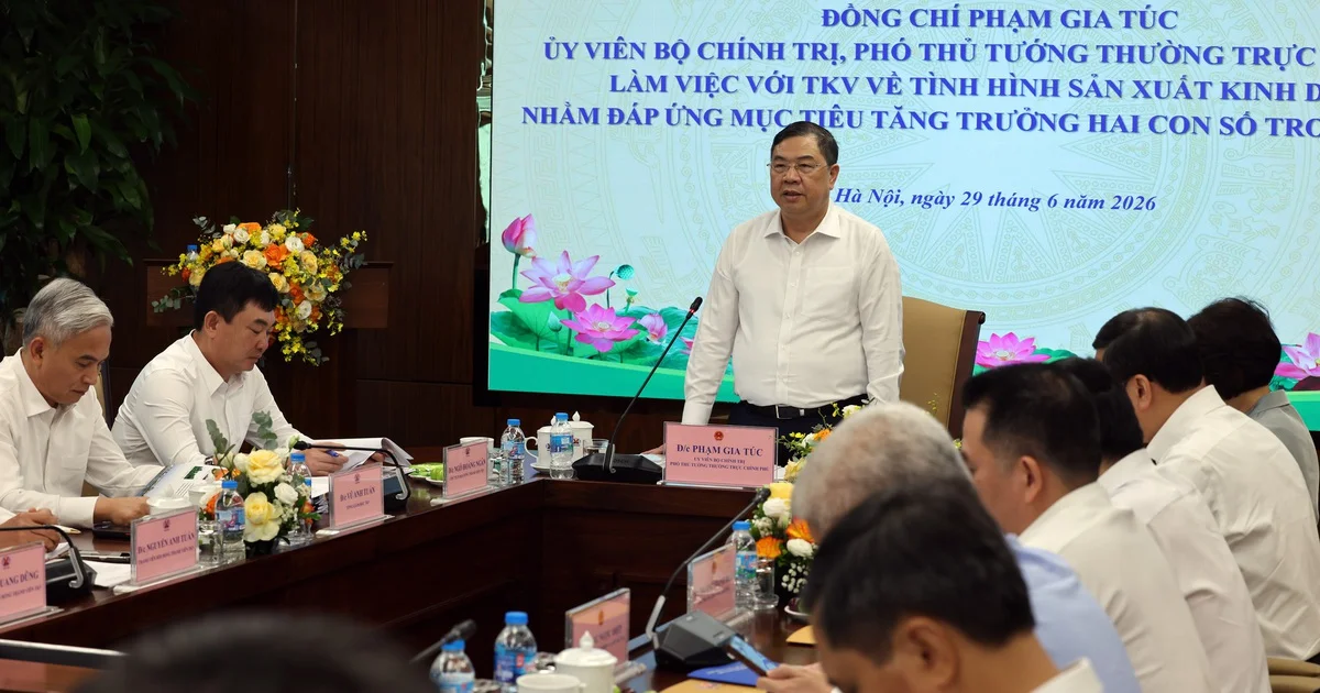 Phó Thủ tướng Thường trực Phạm Gia Túc làm việc với TKV: Tín hiệu chính sách cho ngành than và năng lượng