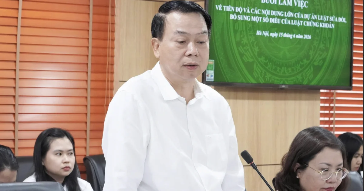 Sửa Luật Chứng khoán: Áp lực nâng hạng thị trường từ chỉ đạo của Thứ trưởng Nguyễn Đức Chi