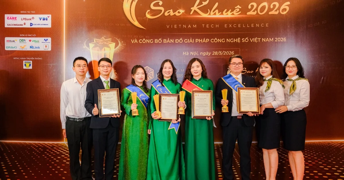Vietcombank đưa 4 giải pháp số lên bản đồ công nghệ quốc gia: Từ VCB GovPay đến OneQR và chiến lược dòng tiền ngân hàng số