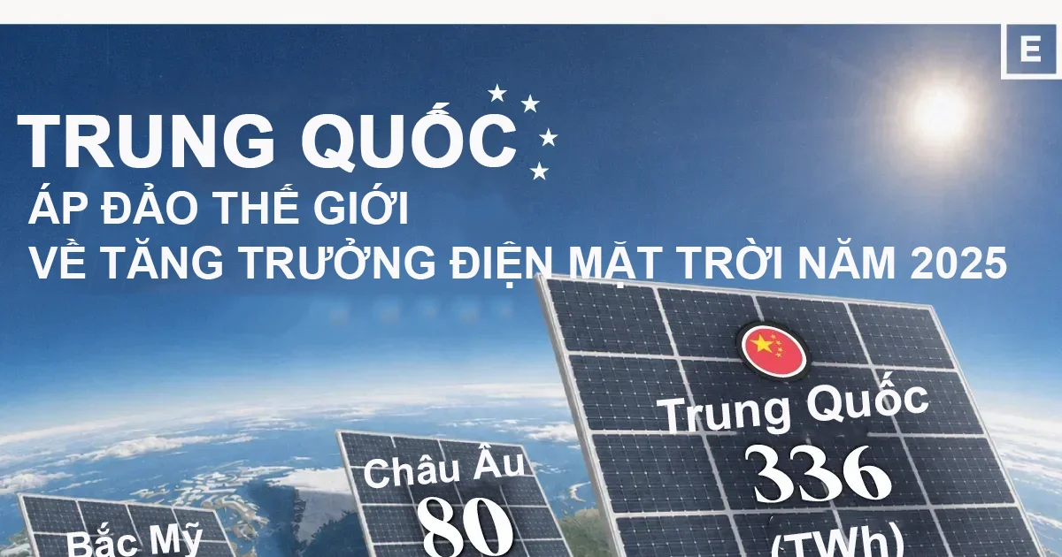 Trung Quốc bổ sung công suất điện mặt trời nhiều hơn toàn bộ phần còn lại của thế giới: Hàm ý cho thị trường năng lượng và dòng tiền đầu tư