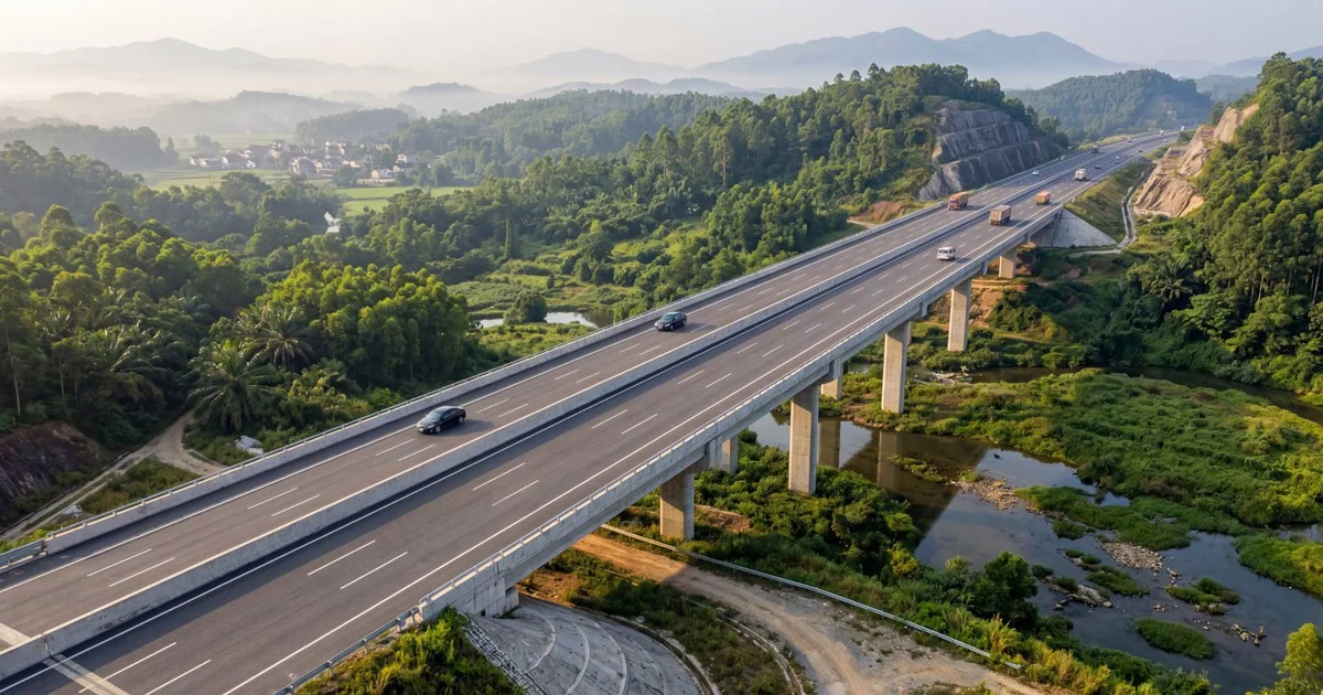Cao tốc Hồ Tràm - sân bay Long Thành: Định hình không gian tăng trưởng mới cho vùng Đông Nam Bộ