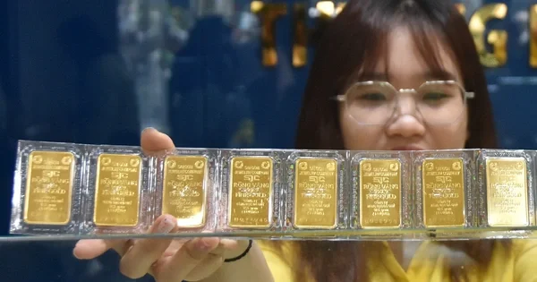 Giá vàng trong nước giảm sâu nhất từ đầu năm: Áp lực thanh khoản và tâm lý phòng thủ tài sản