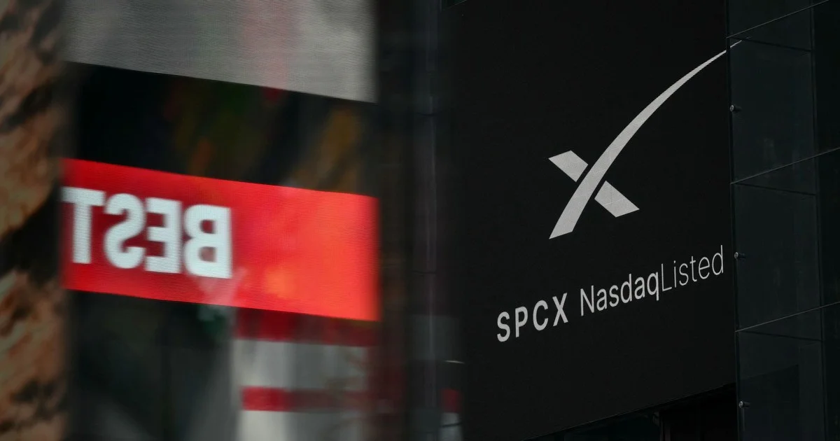 Từ đà giảm cổ phiếu SpaceX: Áp lực chốt lời và câu chuyện định giá sau IPO kỷ lục