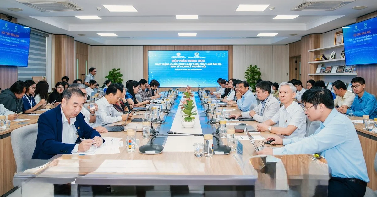 Từ hội thảo của UEL: Khoảng trống pháp lý cho tài sản số và AI đang cản trở tăng trưởng thể chế