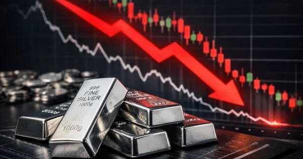 Bạc giảm phiên thứ ba liên tiếp: Áp lực từ tâm lý phòng thủ và ngưỡng hỗ trợ 60 USD/ounce