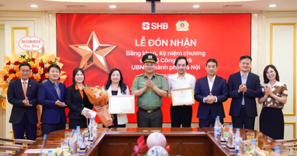 SHB nhận Bằng khen Bộ Công an: Từ ghi nhận an ninh tiền tệ đến định giá rủi ro hệ thống ngân hàng