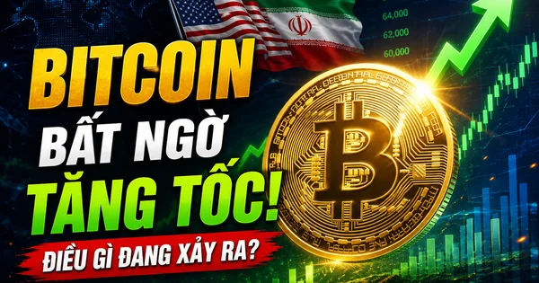 Bitcoin tăng vọt lên 66.260 USD: Từ câu chuyện hòa bình Mỹ - Iran nhìn về sự phân hóa dòng tiền giữa crypto và năng lượng