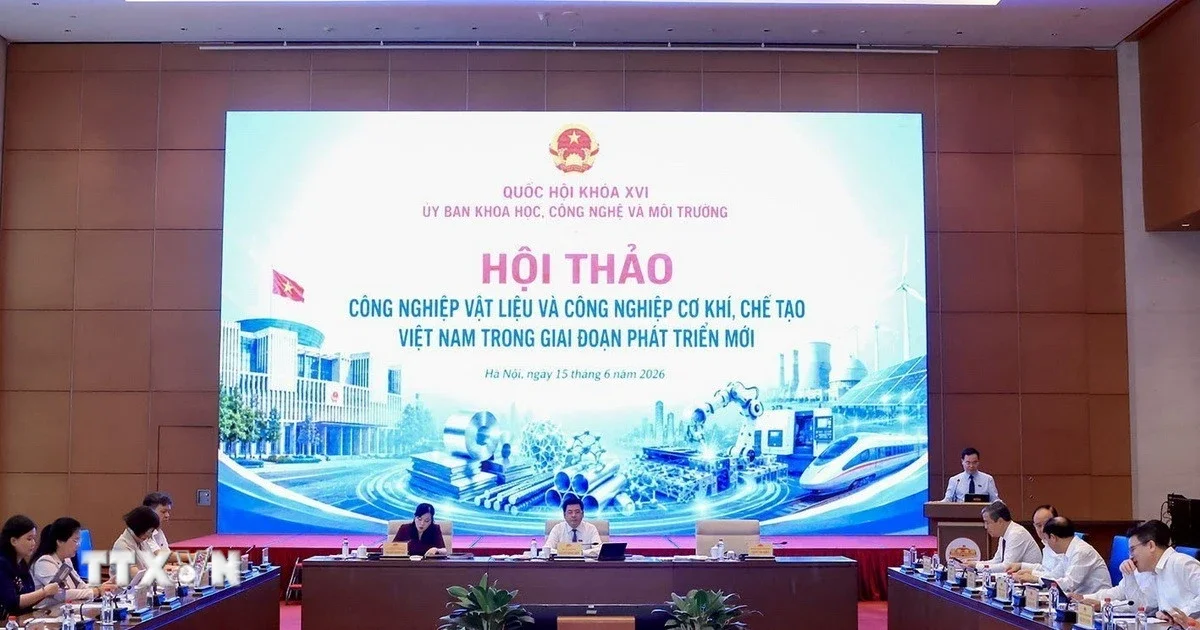 Ngành công nghiệp vật liệu và cơ khí – Bệ đỡ chiến lược cho các mục tiêu phát triển quốc gia