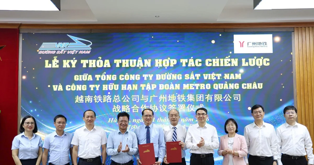Từ thỏa thuận VNR-Metro Quảng Châu: Nhìn về quy mô đầu tư và áp lực nhân lực hạ tầng đường sắt Việt Nam