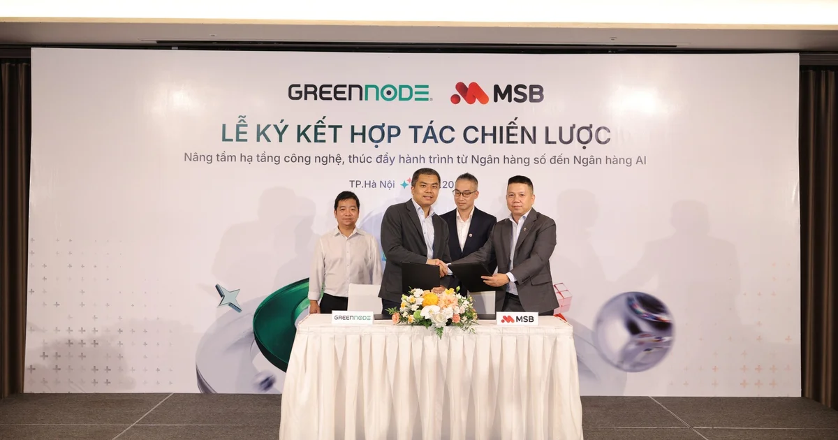 GreenNode và MSB hợp tác đưa AI vận hành trên quy mô toàn ngân hàng: Bước chuyển chiến lược trong số hóa ngân hàng