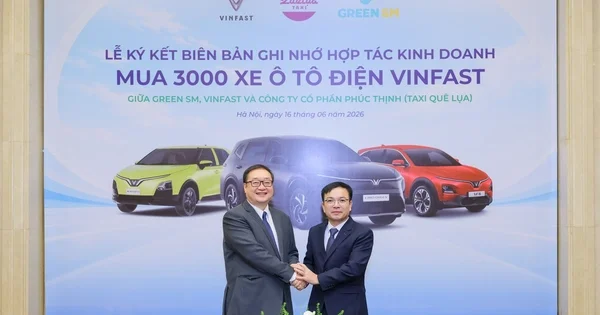 Taxi Quê Lụa mua thêm 2.000 ô tô điện VinFast: Tín hiệu mở rộng đội xe thương mại điện hóa