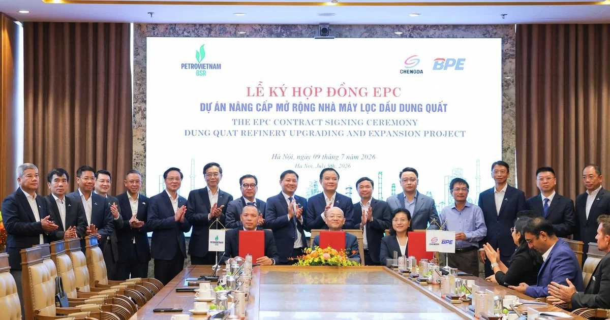 Ký kết hợp đồng EPC và PMC – Động lực mới cho Dự án Nâng cấp, mở rộng Nhà máy Lọc dầu Dung Quất