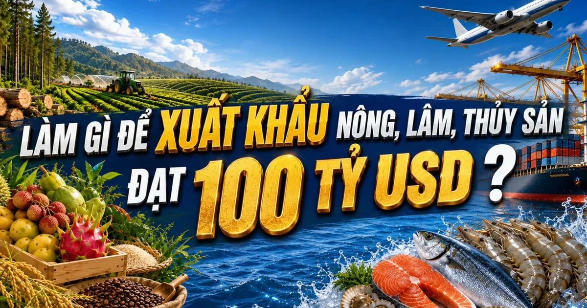 Mục tiêu 100 tỷ USD xuất khẩu nông, lâm, thủy sản: Tín hiệu định hướng chính sách và tác động vĩ mô