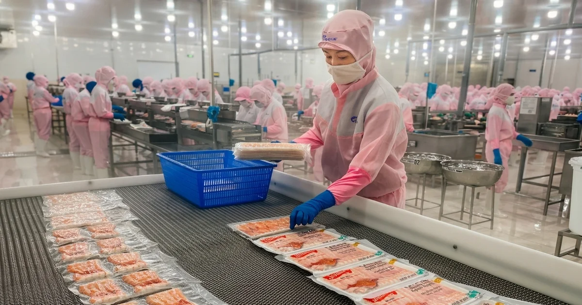 Giá tôm thẻ nguyên liệu giảm sâu: Áp lực cạnh tranh chi phí và rủi ro thanh khoản ngành thủy sản