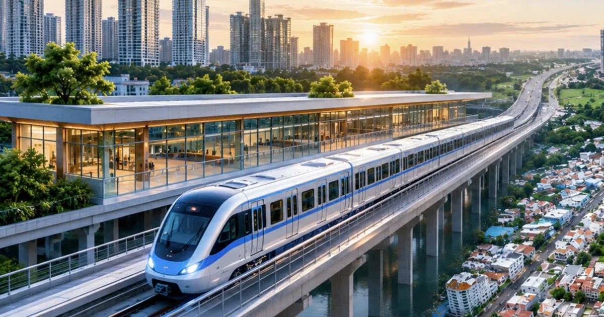 Siêu ga Thủ Thiêm 17ha: Điểm nối tỉ đô của 3 tuyến đường sắt và tổ hợp TOD – Phân tích tác động đến thị trường tài chính và bất động sản
