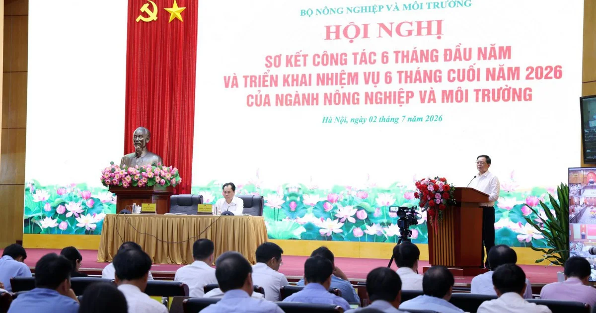 Ngành Nông nghiệp và Môi trường phải tiên phong hoàn thiện thể chế, chuyển đổi số để tạo động lực tăng trưởng