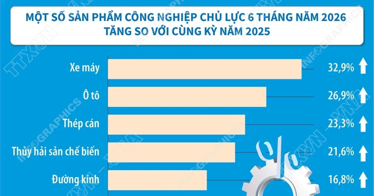 Chỉ số sản xuất công nghiệp 6 tháng tăng 10,8% – Tín hiệu từ chu kỳ sản xuất hay áp lực cung ứng?