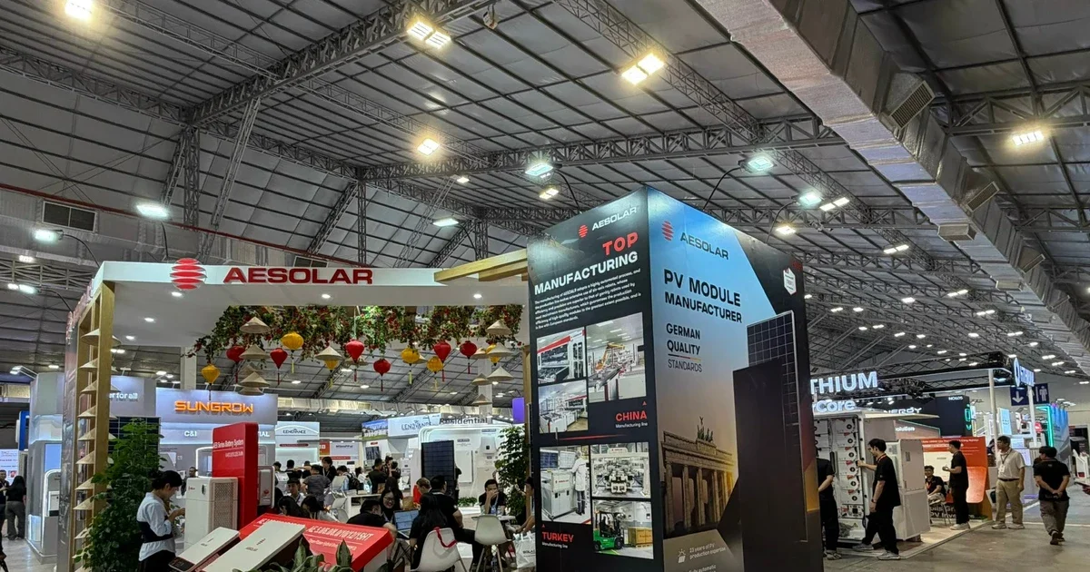 Triển lãm Solar & Storage Live Vietnam 2026: Tín hiệu từ quy mô kỷ lục và chính sách mới cho ngành năng lượng tái tạo