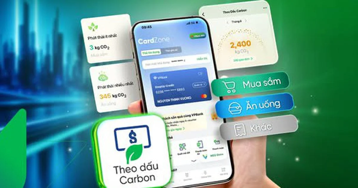 Từ 'dấu chân carbon' trong thanh toán thẻ: Lượng phát thải vô hình và cơ hội cho ngân hàng số tại Việt Nam