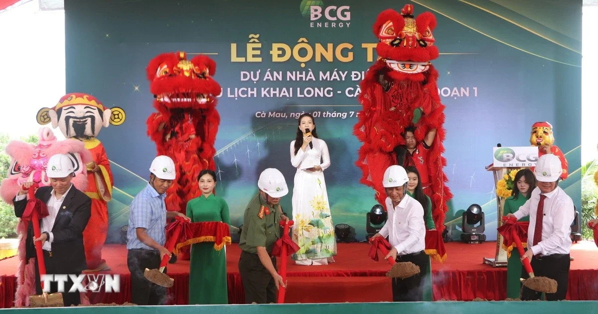 Cà Mau khởi công điện gió hơn 6.300 tỷ đồng: Tín hiệu dòng vốn năng lượng tái tạo từ Quy hoạch điện VIII