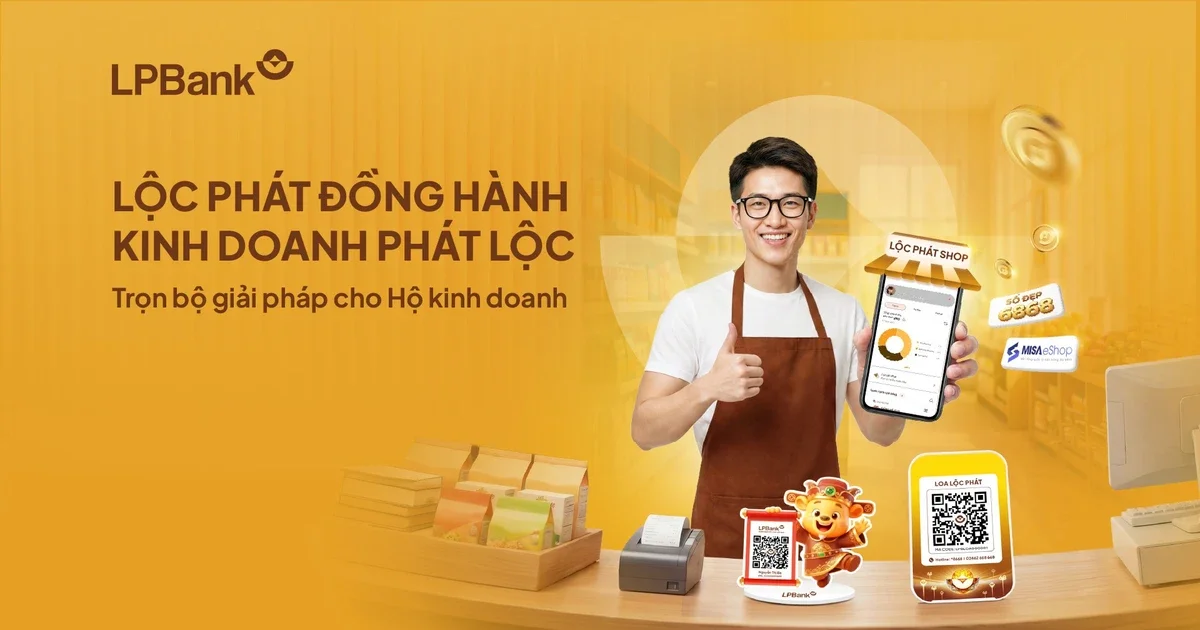 LPBank triển khai hệ sinh thái tài chính số: Từ bài toán quản lý doanh thu đến áp lực dòng tiền của hộ kinh doanh