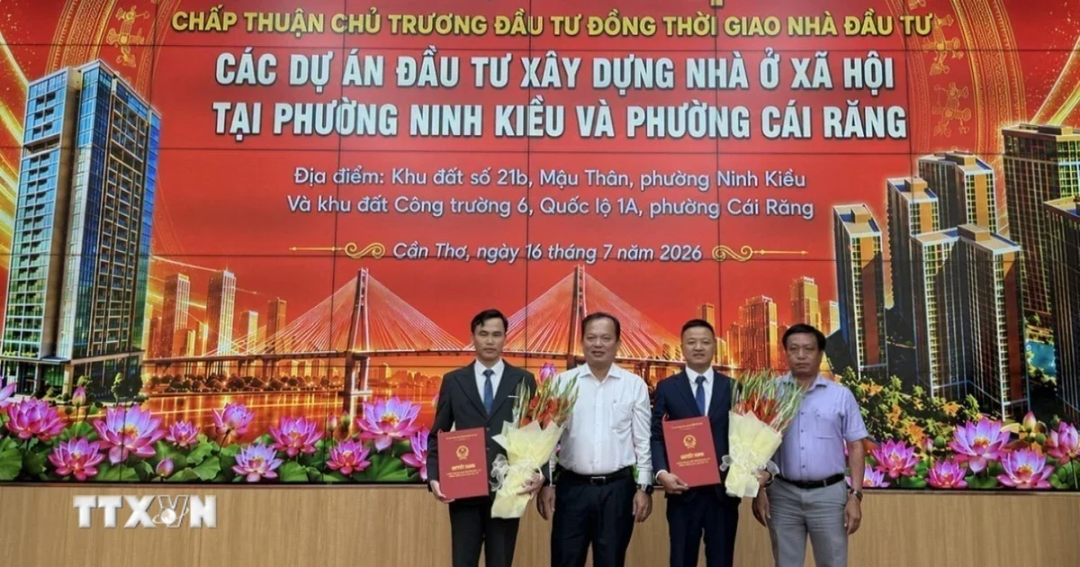 Cần Thơ phê duyệt hai dự án nhà ở xã hội gần 5.956 tỷ đồng: Tín hiệu cung ứng từ chính sách